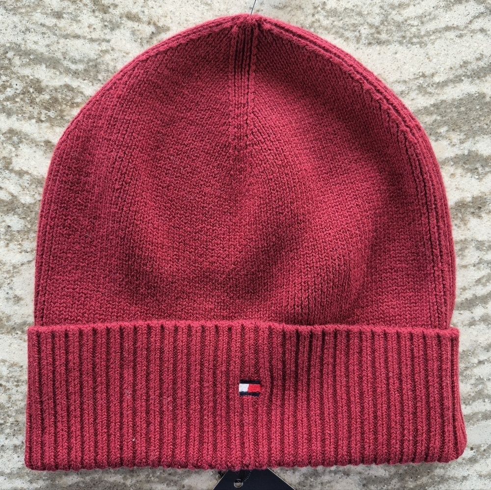 Tommy Hilfiger Knit Beanie Cap New
